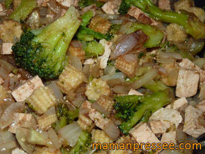 Poêlée au Tofu et Brocoli
